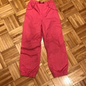 3/15$ rain Pink Joggers with Elastic Cuffs and Relaxed Fit